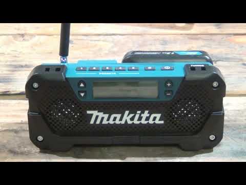 Makita radijas DEAMR052, 10,8V CXT, be akumuliatoriaus ir