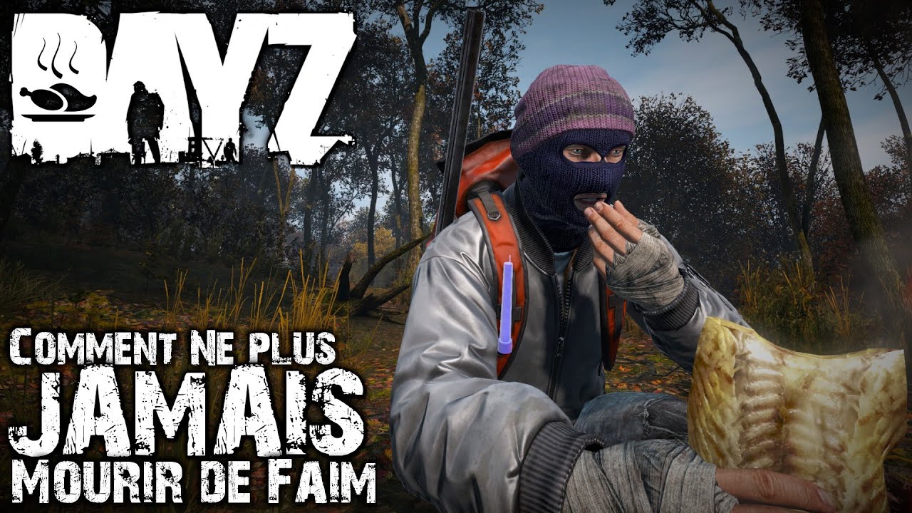 DayZ 🍗 Comment ne plus JAMAIS Mourir de Faim ! Tutoriel Complet Survie [FR PC] #dayz #tutoriel