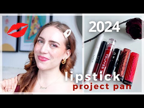 RED LIPSTICK PROJECT PAN 2024 INTRODUCTION! Trying to Pan All of the Red Lipsticks in My Collection