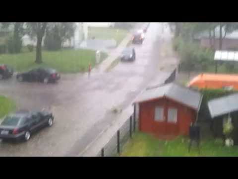 Starkregen Stade Hahle 27.07.13