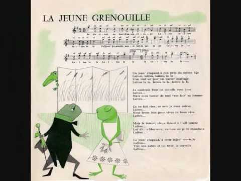 "La jeune grenouille" - Renée Caron et les Petits chanteurs de l'Ile de France
