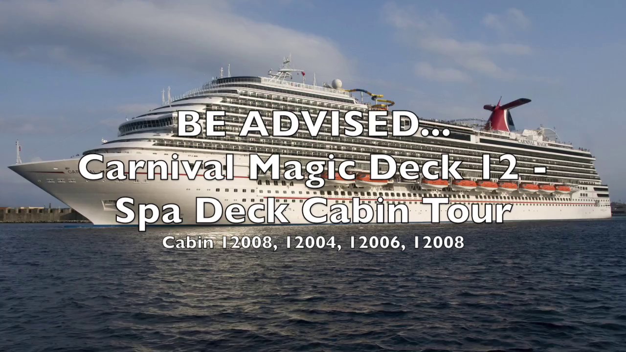 Carnival Magic - Cabin 12008 - Video 1