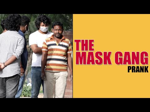 The Mask Gang Prank | Telugu Pranks | Pranks in Hyderabad 2022 | FunPataka Video
