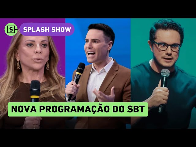 Sbt Programas SBT: emissora apresentação nova grade de programação em 3 etapas