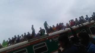 preview picture of video 'Eid vir in Tista express in Jamalpur junction'
