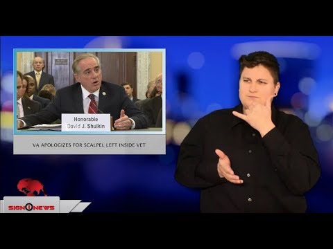 VA apologizes for scalpel left inside vet (ASL - 1.18.18)