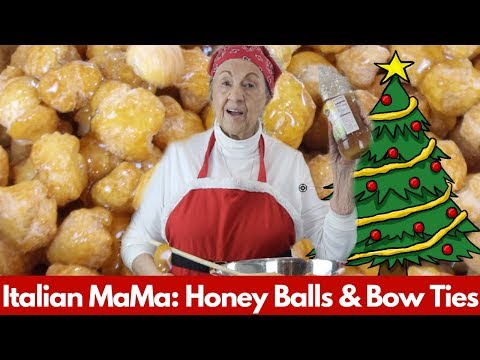 Honey Balls and Bow Ties: Baking with Italian MaMa