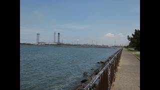 <富津市・散歩❶>【日本製鉄(株)東日本製鉄所】(富津みなと公園より遠望)※ 2026 年 08月 09 日(日)