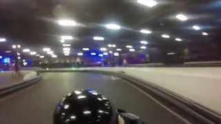 preview picture of video 'Auscarts Indoor Go Karting, Port Melbourne, Australia. Session 1, 13/2/2015'