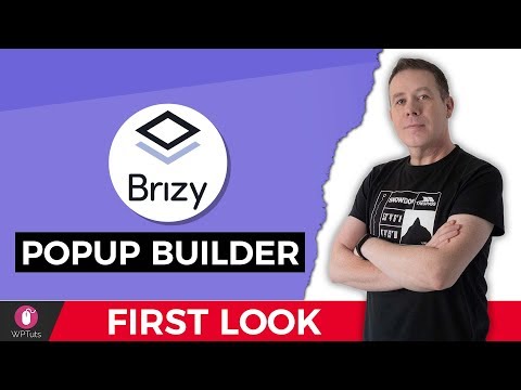 Brizy Pop Up Builder Beta Preview WordPress