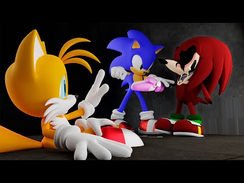 Sonic saves Tails + Knuckles.exe - Sonic And Tails - Good Ending ( FNF Animation)