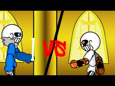 Undertale анимация санс против ультра Санса анимация рисуем мультфильмы 2