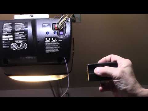 How To Program A Remote For A Liftmaster, Chamberlain Or Sears Garage Door Opener