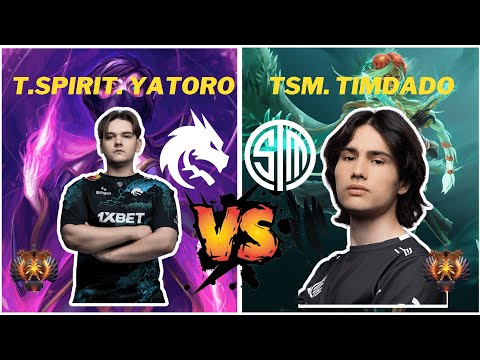 Yatoro God vs Timado - Top Rank MMR Carries Battle Before #ti12  #dota2