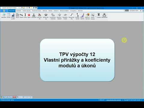 TPV výpočty 12 - přirážky a koeficienty