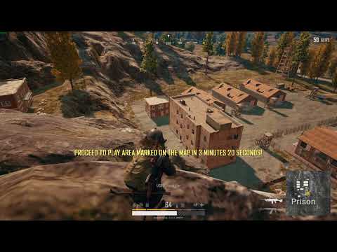 Pubg Prone M249 with 8x scope OP