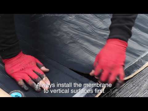 How to apply self adhesive waterproofing