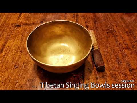 Tibetan Singing Bowls - 18 minutes single session - Relaxing sound