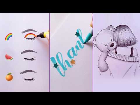 11 Easy Creative Art Hacks When You’re Bored || Art Ideas || painting for Beginners