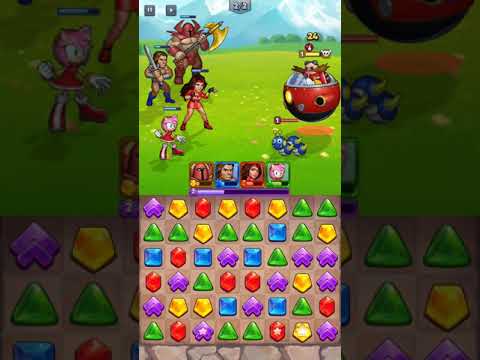 Sega Heroes stage 33 android ios gameplay