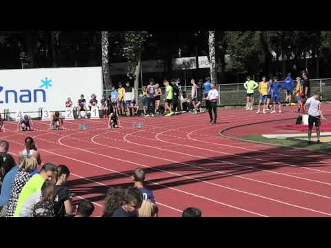 100m M U16 bieg 2 - Poznań 20230902