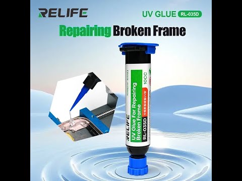 Keo UV hỗ trợ dán khung viền, nút bấm RELIFE RL-035D