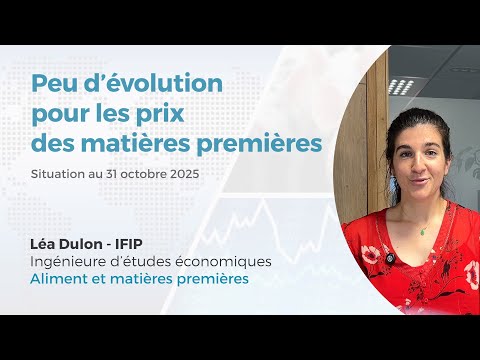 Matières premières aliment porc : peu d'évolution des prix (31/10/25)