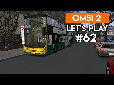 Let's Play Omsi 2 #62 - Gruppenkuscheln mit Doppeldeckern | Berlin X10 - Linie 110