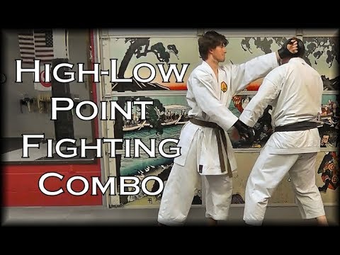 Waza Wednesday 10/24/18 - High-Low Combo for Point Fighting