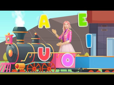 Luli Pampín - EL TREN DE LAS VOCALES 🚂 👧🧒 - Official Video