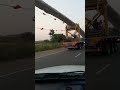 Heavy Equipment Transport On Indian Road TATA Trucks Long Truck