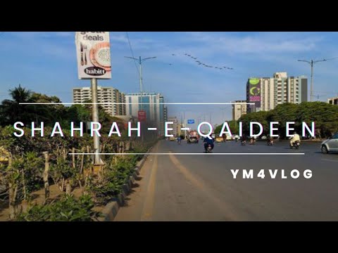 Shahrah-e-Qauideen  Karachi| The Vibrant and Colorful commercial & residential road
