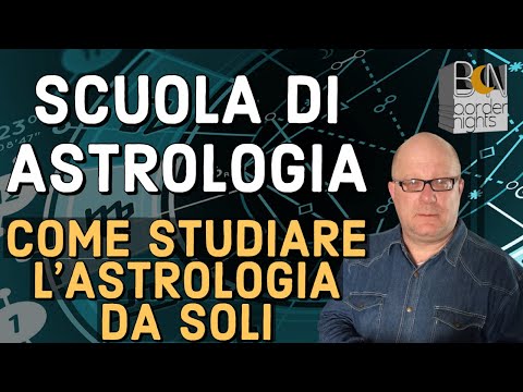 COME STUDIARE L'ASTROLOGIA DA SOLI - SCUOLA di ASTROLOGIA con PAOLO FRANCESCHETTI