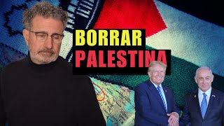 QUIEREN BORRAR PALESTINA del mapa