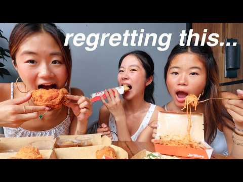EATING ONLY FAST FOOD FOR 24 HOURS IN SINGAPORE!!