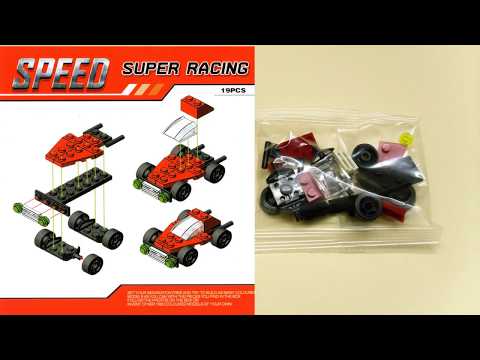 Stop Motion Speed Car Red Build