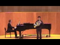 Mozart Horn Concerto No. 4 in E Flat, K495