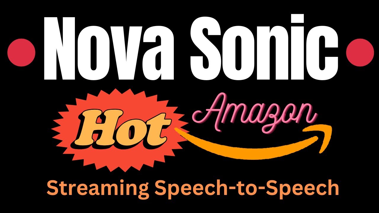 Amazon Nova Sonic: Speech-to-Speech Streaming AI Model: Hands-on Conversational Demo