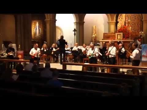 Copland's Fanfare for the common man played by San Francisco Mandolin Orchestra