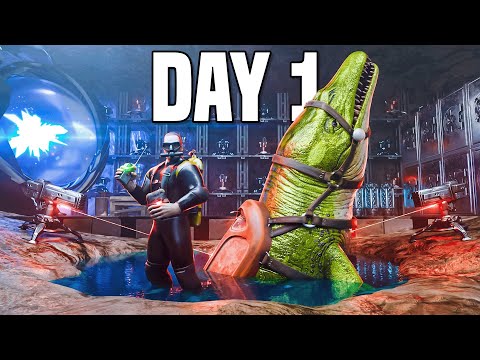 I Claim Broken Moonpool Cave vs 1900 Pop - ARK PvP