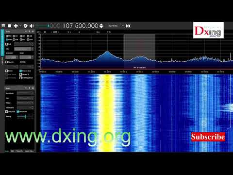 107.5 MHz local radio pirate in Sofia transmitted Nexus radio from Chicago