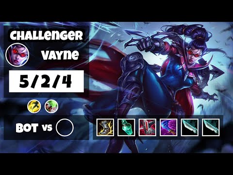 Vayne vs Kai'Sa NA Challenger BOT (5/2/4) - v11.16