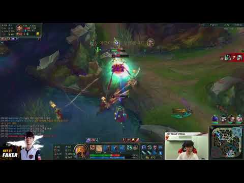 Faker // Azir vs Karma mid  // (Korean Rank) // SS8 gameplay Patch 8.8