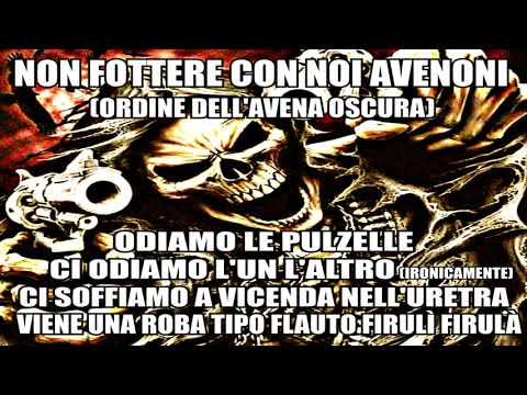 NON FOTTERE CON NOI AVENONI