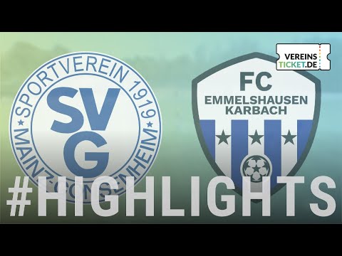 SV Gonsenheim - FC Emmelshausen-Karbach I Herren Oberliga Rheinland-Pfalz/Saar 4. Spieltag 2025