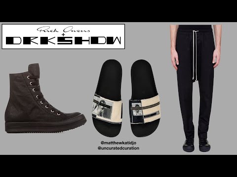 Rick Owens Pants + DRKSHDW Ramones + Slides | Brand Showcase #2