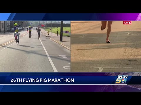 Heat and humidity prompt red-flag warning for runners in Flying Pig Marathon