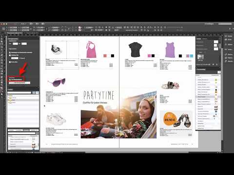 Xactuell Cockpit InDesign Database Publishing - Reorganisation