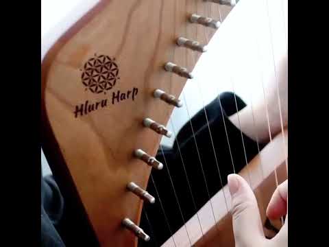 19-String Cherry Wood Lyre Harp – Warm Resonance & Elegant Design image 6