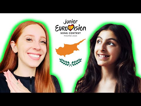 LET'S REACT TO CYPRUS' SONG FOR JUNIOR EUROVISION 2024 - MARIA PISSARIDES "CRYSTAL WATERS"